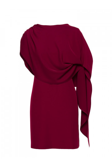 Bordo kleita ar apmetni 2