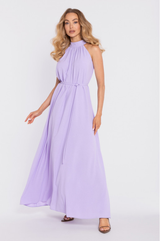 Violeta maxi kleita ar jostu