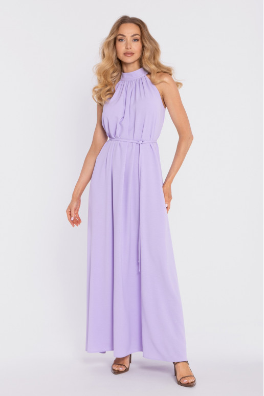 Violeta maxi kleita ar jostu