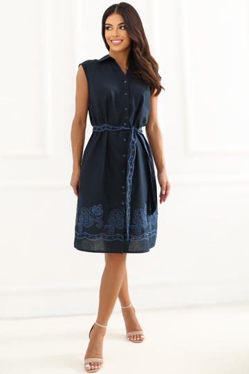 Tumši zila kleita