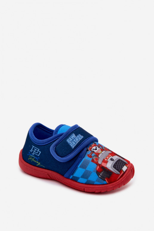 Čības Bērnu apavi ar lipīgām aizdarēm Paw Patrol tumši zilas krāsas Lennon