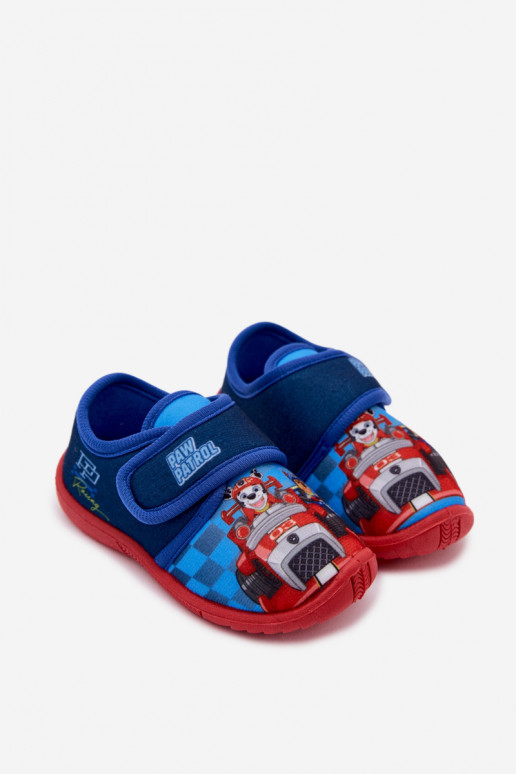 Čības Bērnu apavi ar lipīgām aizdarēm Paw Patrol tumši zilas krāsas Lennon