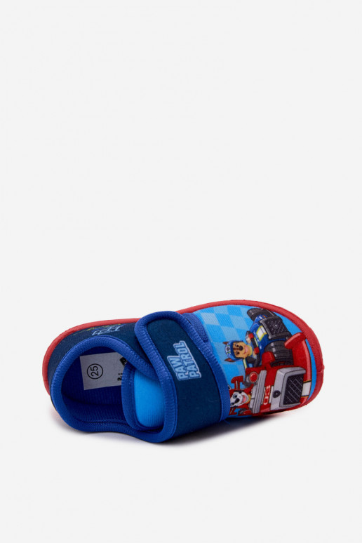 Čības Bērnu apavi ar lipīgām aizdarēm Paw Patrol tumši zilas krāsas Lennon