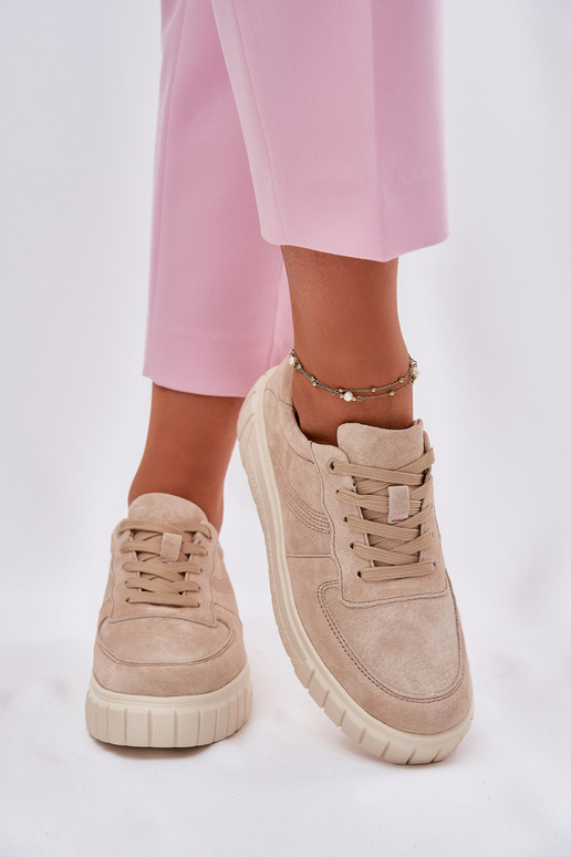 Sieviešu zamša sneakers tipa apavi ar...