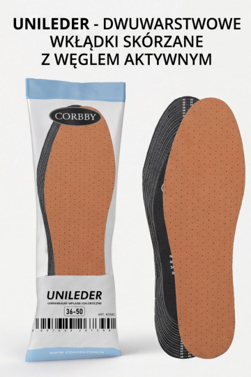 CORBBY UNILEDER ādas universālie ieliktņi 2