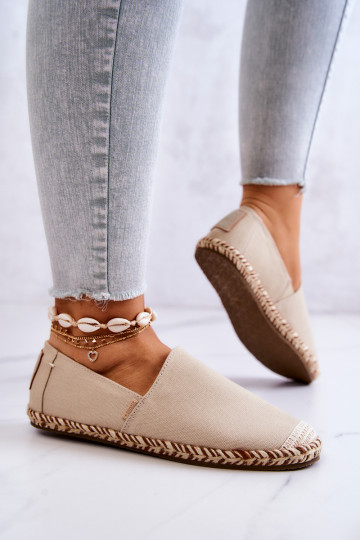 espadrilles  Big Star JJ274899 smilšu krāsas