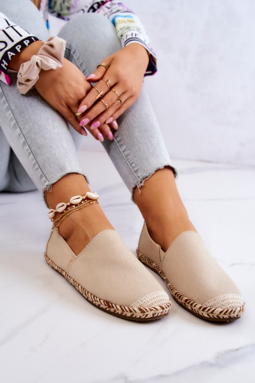 espadrilles  Big Star JJ274899 smilšu krāsas