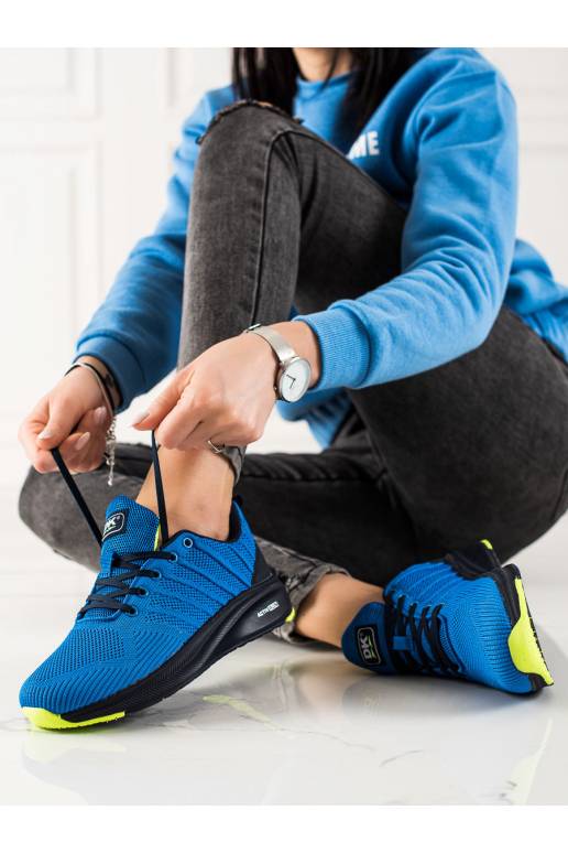 Zilas krāsas sporta apavi DK