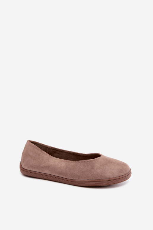 Balerīnas  Barefoot Brūnas krāsas Hollin