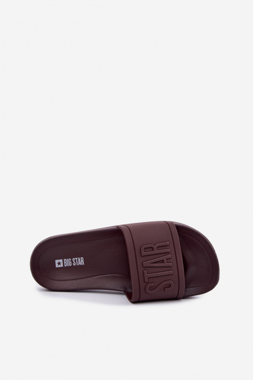  Čības Big Star UU274072 Czekoladowe