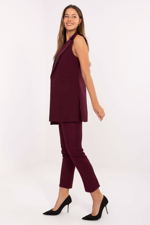 Bordo krāsas veste