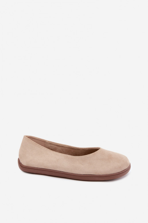 Balerīnas  Barefoot smilšu krāsas Hollin