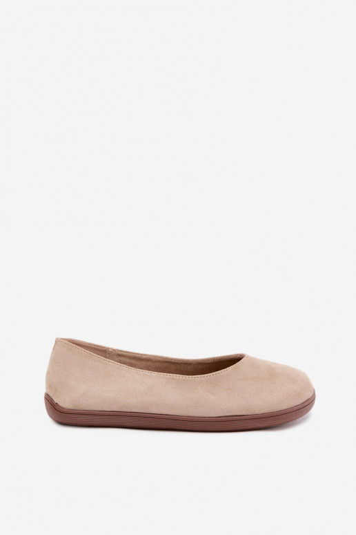 Balerīnas  Barefoot smilšu krāsas Hollin
