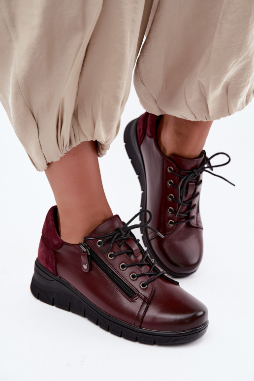  apavi   Vinceza 39964 bordo krāsas