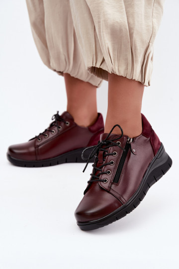   apavi   Vinceza 39964 bordo krāsas 2