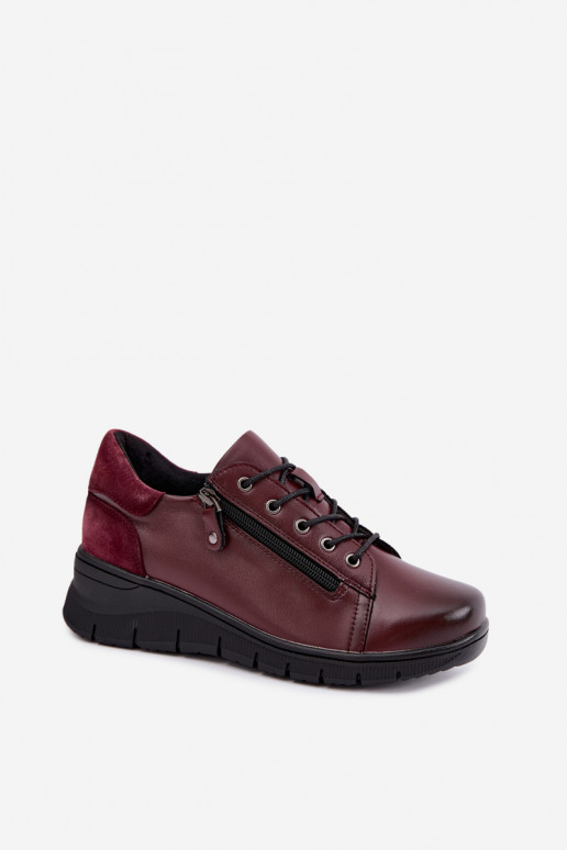   apavi   Vinceza 39964 bordo krāsas