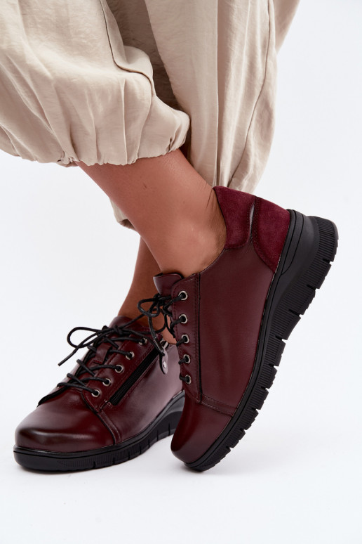   apavi   Vinceza 39964 bordo krāsas