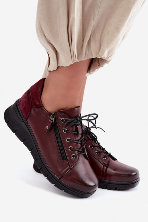   apavi   Vinceza 39964 bordo krāsas
