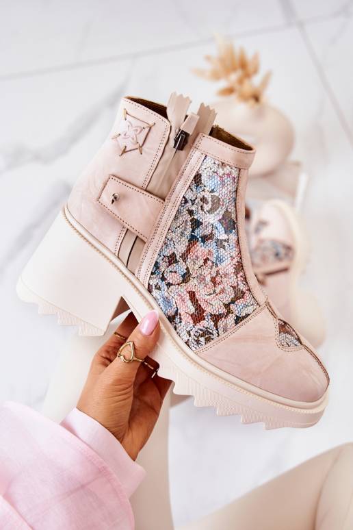 Sieviešu puszābaki smilšu krāsas