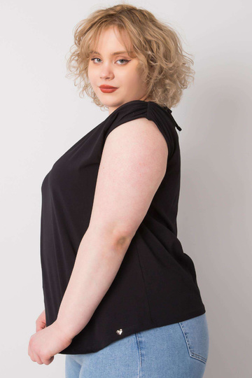 Melna blūze
