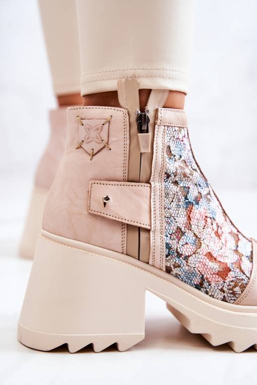 Sieviešu puszābaki smilšu krāsas