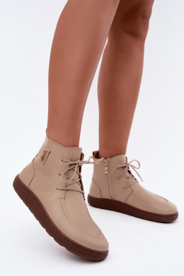   apavi  Barefoot siltināti Zazoo 3077 smilšu krāsas 2