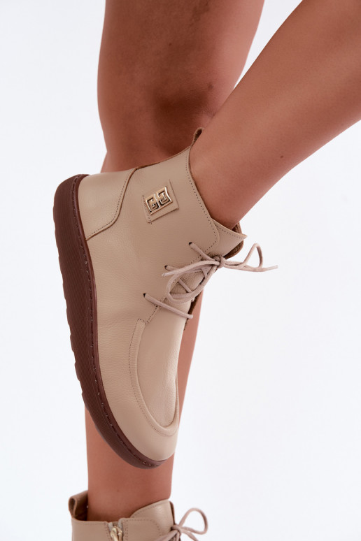   apavi  Barefoot siltināti Zazoo 3077 smilšu krāsas