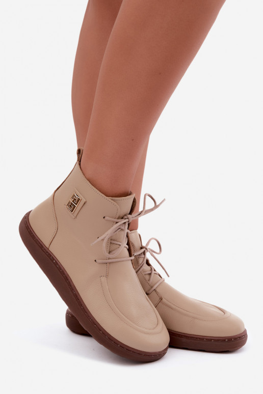   apavi  Barefoot siltināti Zazoo 3077 smilšu krāsas