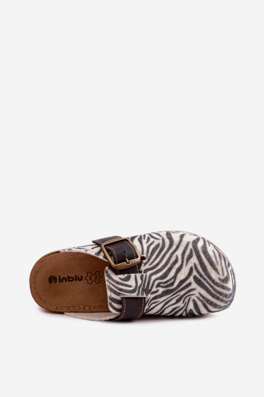 Čības   ar sprādzēm DJ000016 Zebra