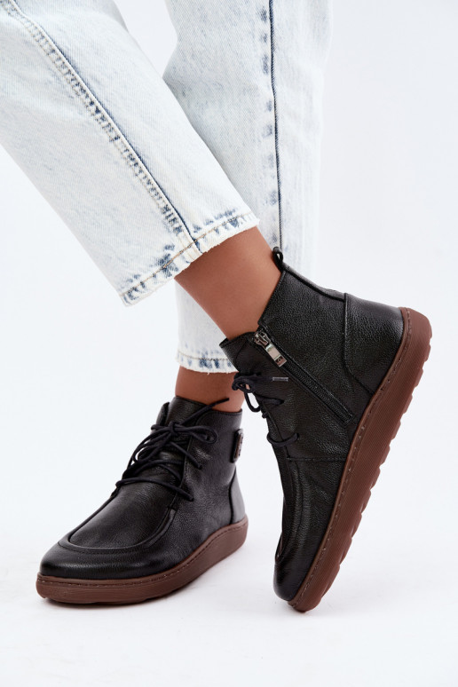   apavi  Barefoot siltināti Zazoo 3077 Melns