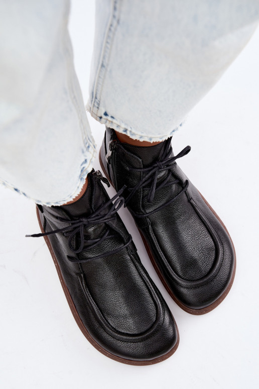   apavi  Barefoot siltināti Zazoo 3077 Melns
