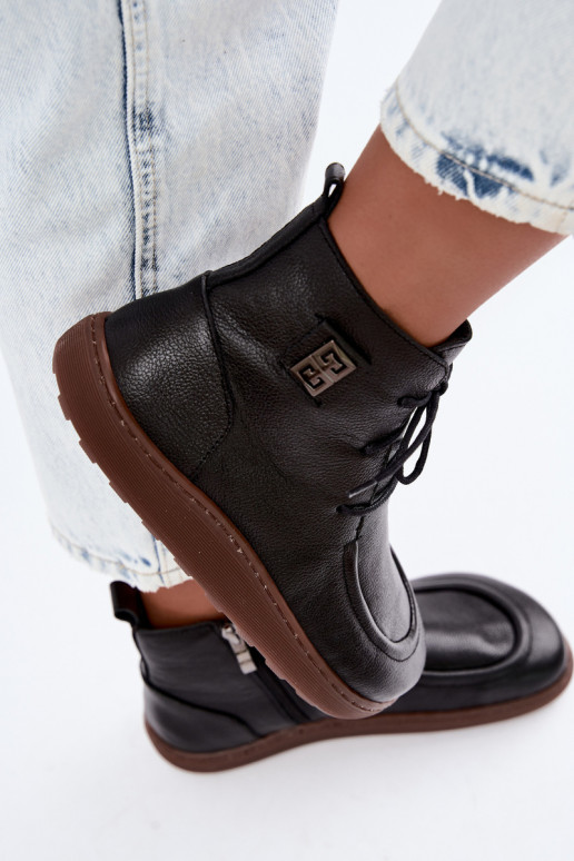   apavi  Barefoot siltināti Zazoo 3077 Melns