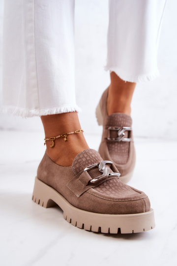 Stilīgas zamšādas apavi...