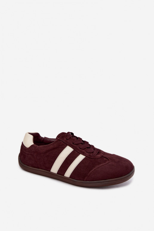  modeļa apavi  Barefoot bordo krāsas Kessy