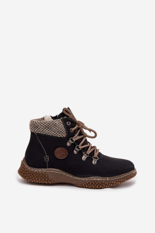 siltināti Sieviešu puszābaki apavi  Melns Zenaya