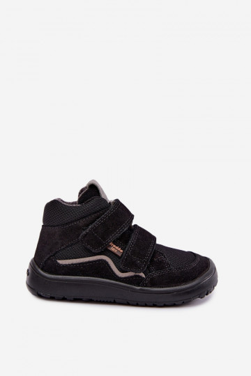   zamšādas  Barefoot Bērnu apavi Froddo G3110266-20 Melns 2