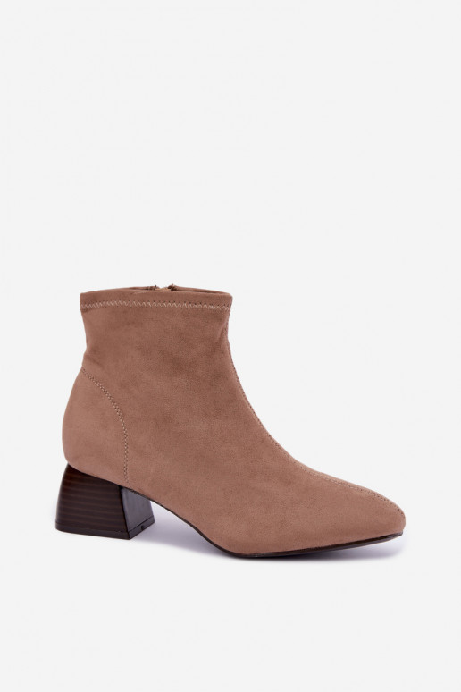 Sieviešu puszābaki  smilšu krāsas Estellea