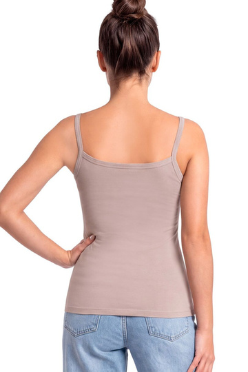Kapučīna krāsas T-krekli Donna 2
