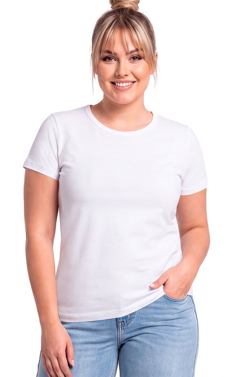 Balta blūze Donna Plus Izmērs
