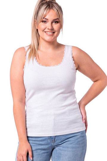 Baltie krekli Donna Plus izmērs