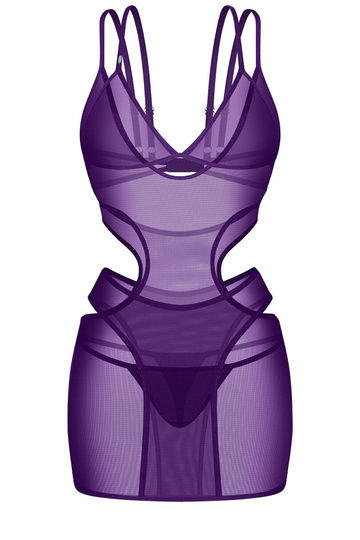Violetais seksuālais komplekts Obsessive 2