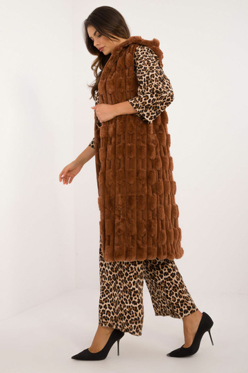 Eleganta kažokādas veste 2