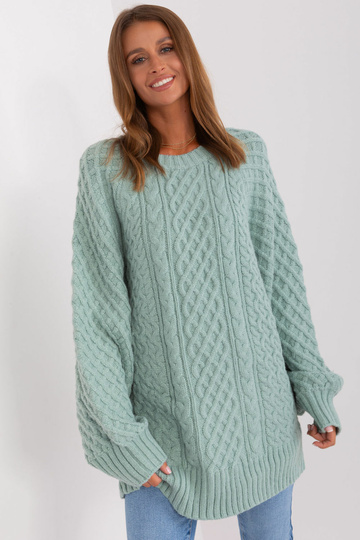 Garš džemperis Wool Fashion Italia
