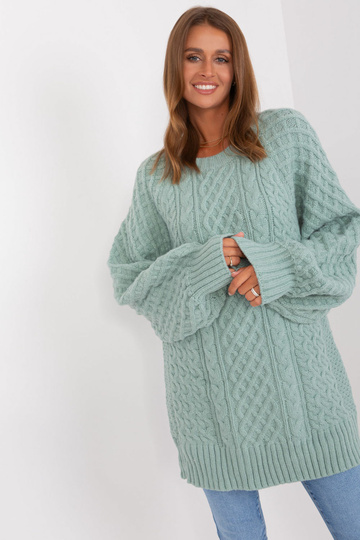 Garš džemperis Wool Fashion Italia 2
