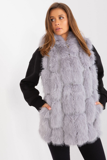 Mētelis ar kapuci Wool Fashion Italia