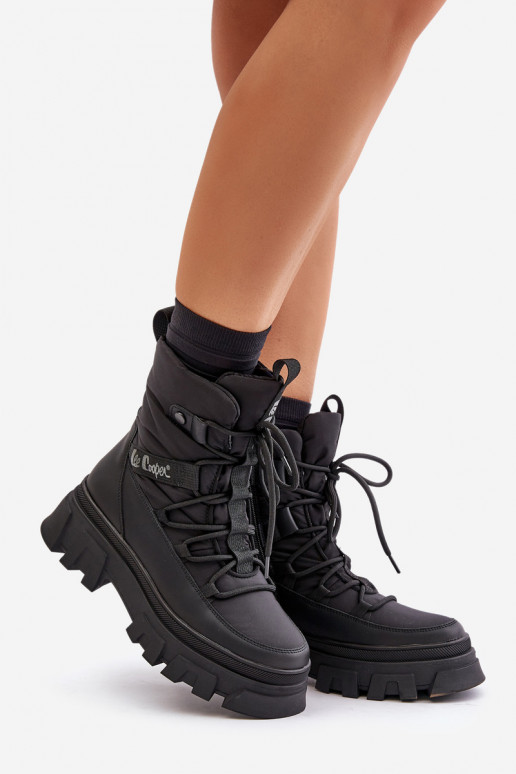 sniega apavi   Lee Cooper LCJ-24-47-3144 Melns