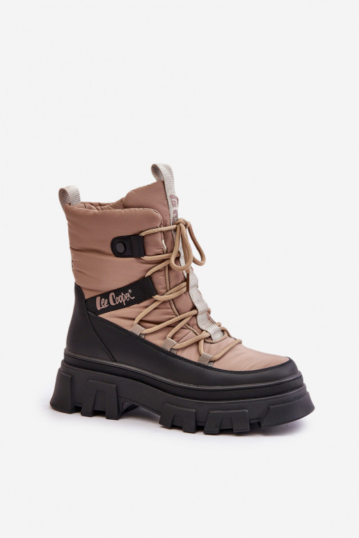 sniega apavi   Lee Cooper LCJ-24-47-3143 smilšu krāsas