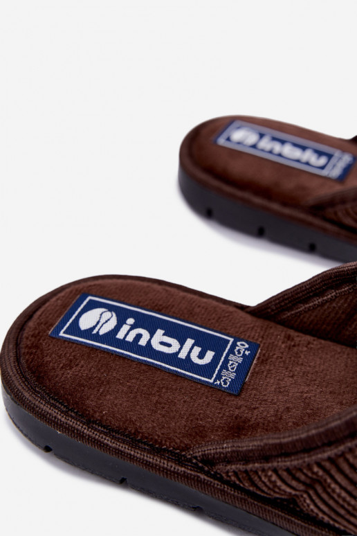 Čības  Inblu 91000034 brūnas krāsas