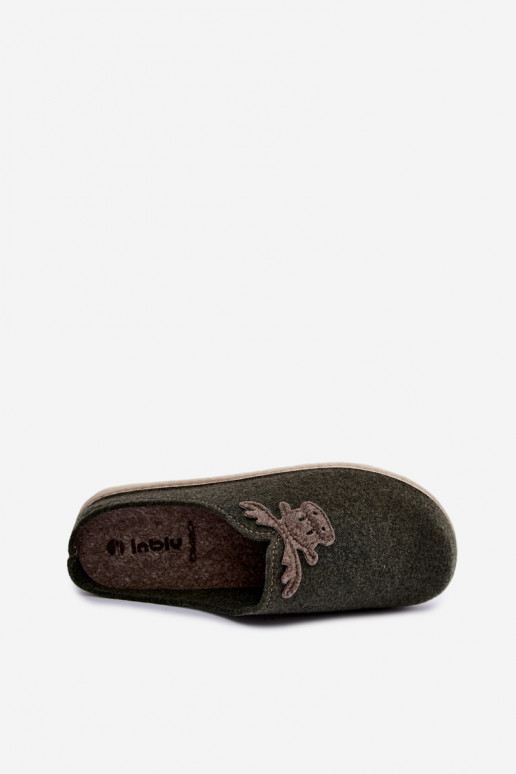 Čības   Inblu CS000049 haki krāsas