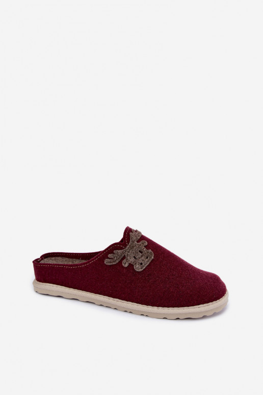 Čības   Inblu CS000049 bordo krāsas